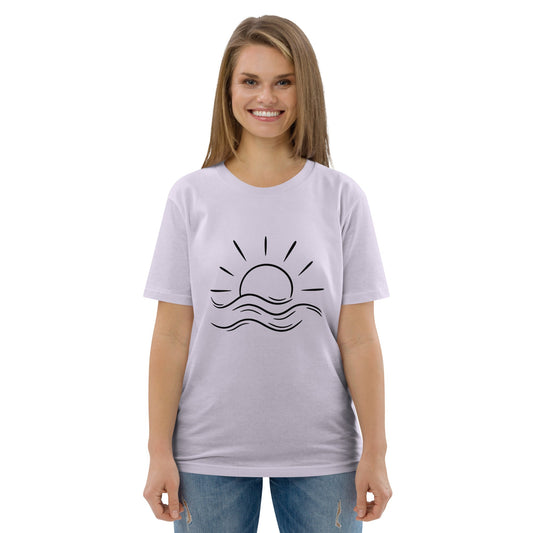 Sun & Waves T-Shirt – Nachhaltig & Stylisch – Hochwertiges von Lumeza | Jetzt entdecken