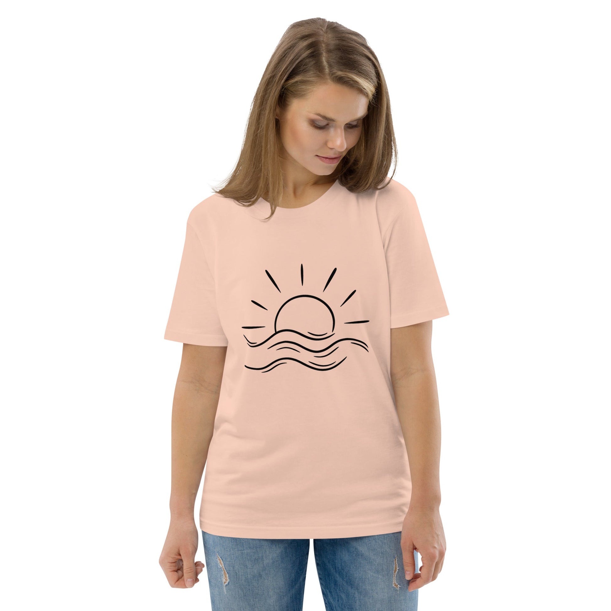 Sun & Waves T-Shirt – Nachhaltig & Stylisch – Hochwertiges von Lumeza | Jetzt entdecken