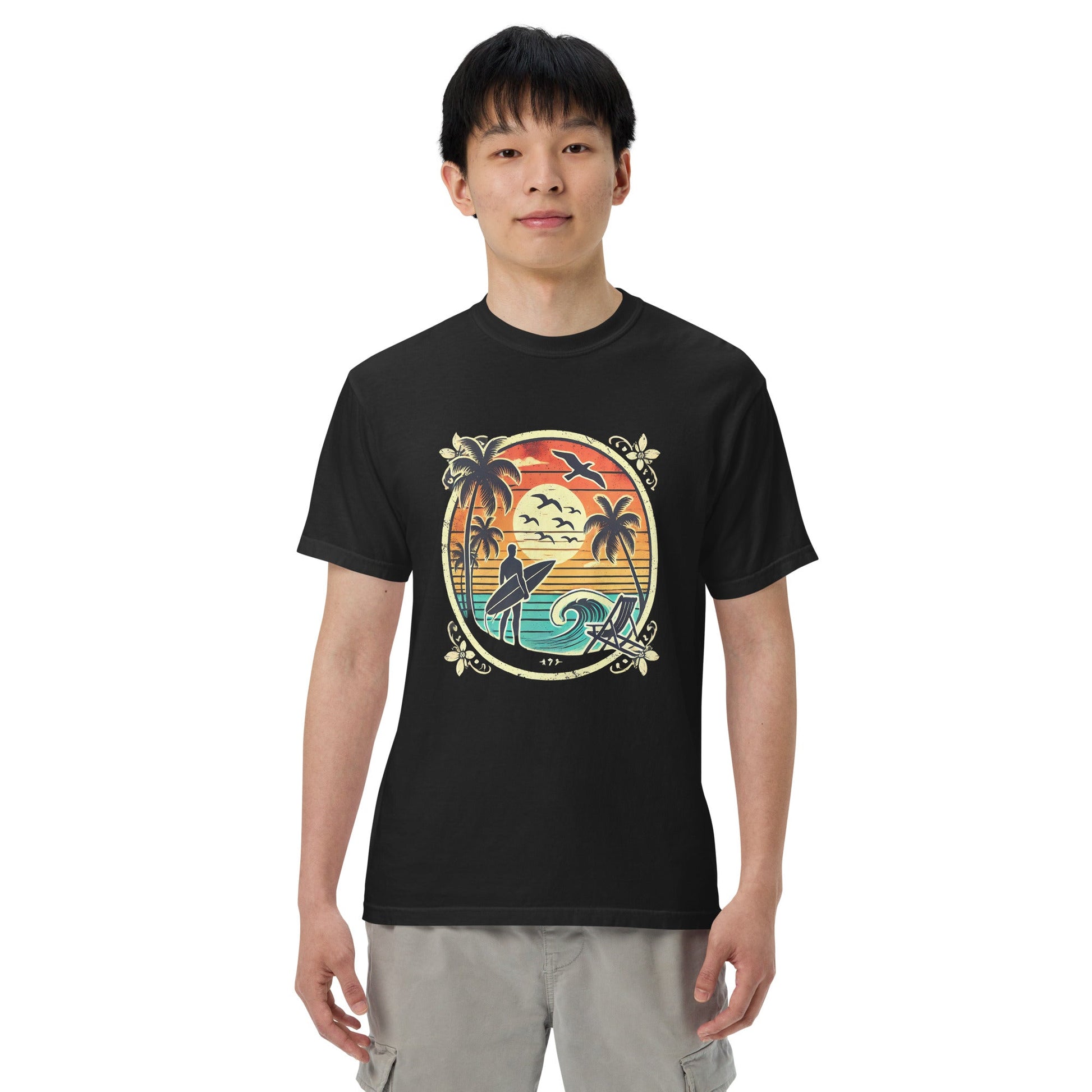 T-Shirt „Surfer Vibes“ – Wellen, Sonne & Freiheit – Hochwertiges von Lumeza | Jetzt entdecken
