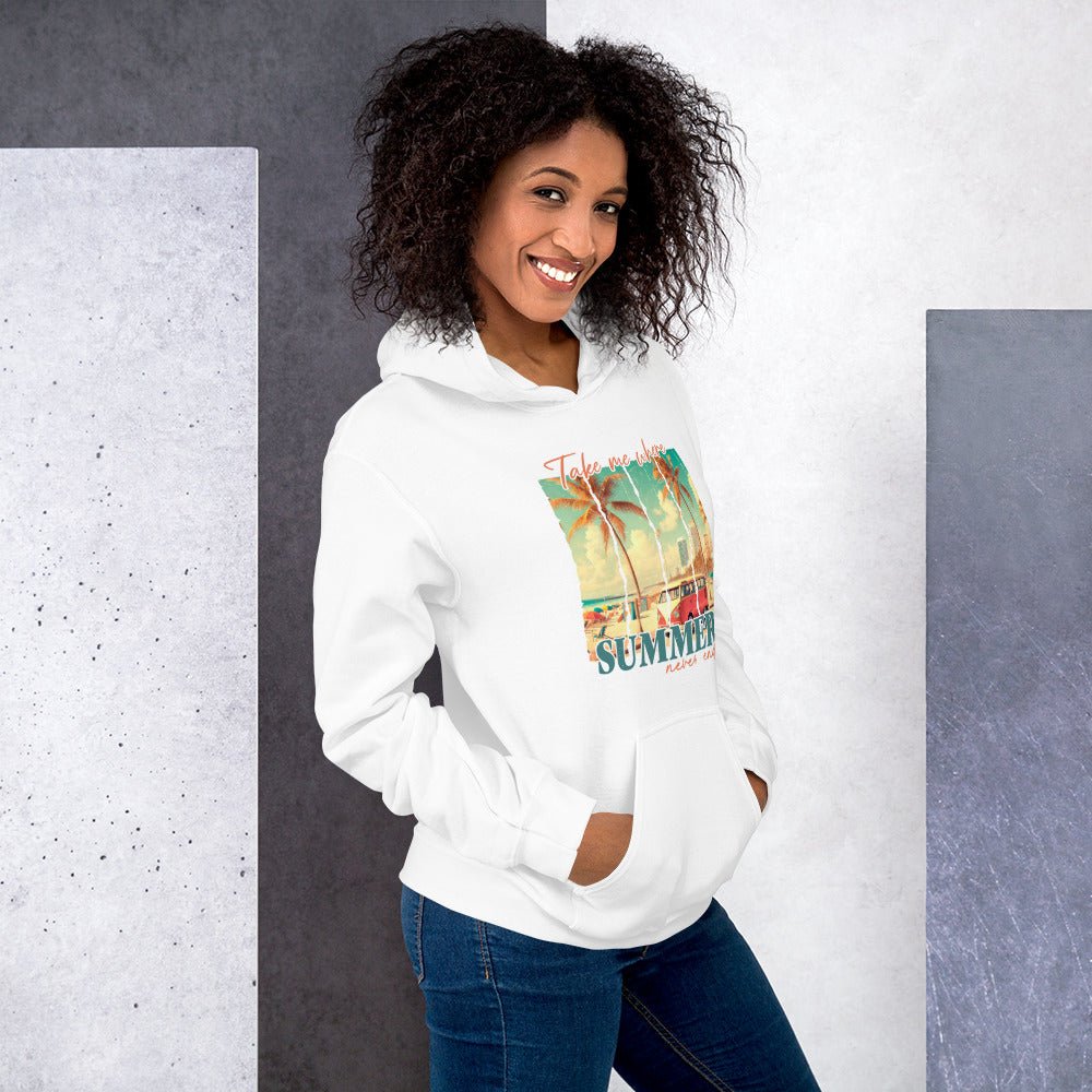 Take Me Where Summer Never Ends – Lumeza Hoodie – Hochwertiges von Lumeza | Jetzt entdecken